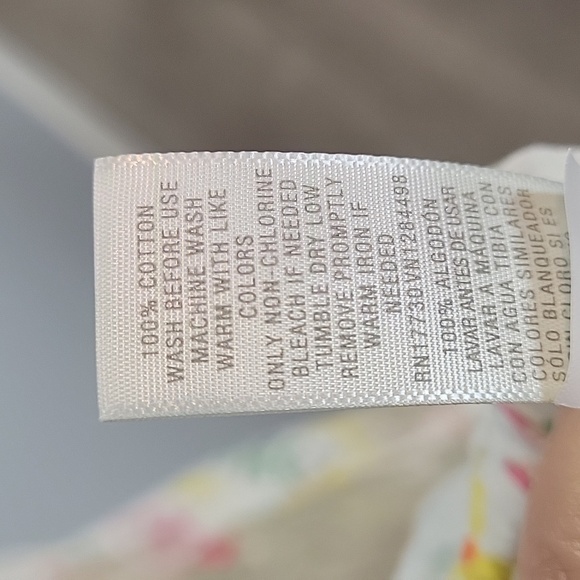 Cloud Island Floral wildflower fitted crib sheet - Picture 8 of 10